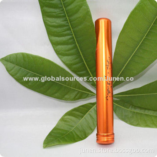 Eco-friendly cigar tube, 99.7% or more purify aluminum